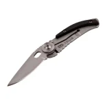 True Utility Skeletonknife, TU571K, 4 cm rozsdamentes acél penge, eloxált alumínium tok, karabiner rögzítési pont, jobb és balkezes Koop Vandaag