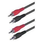 Home A3 audiókábel, RCA, 1,5m 5 db-os kiszerelés! Koop Online
