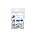 Populair Home CHR 6 kábelbilincs szöggel, 6mm, 50 db, kerek vezetékhez