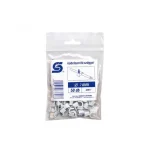 Home CHR 7 kábelbilincs szöggel, 7mm, 50 db, kerek vezetékhez Express Levering