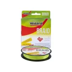 Lage Kosten WIZARD BRAID FLUO SÁRGA FONOTT ZSINÓR 0,1 135M 9,13KG
