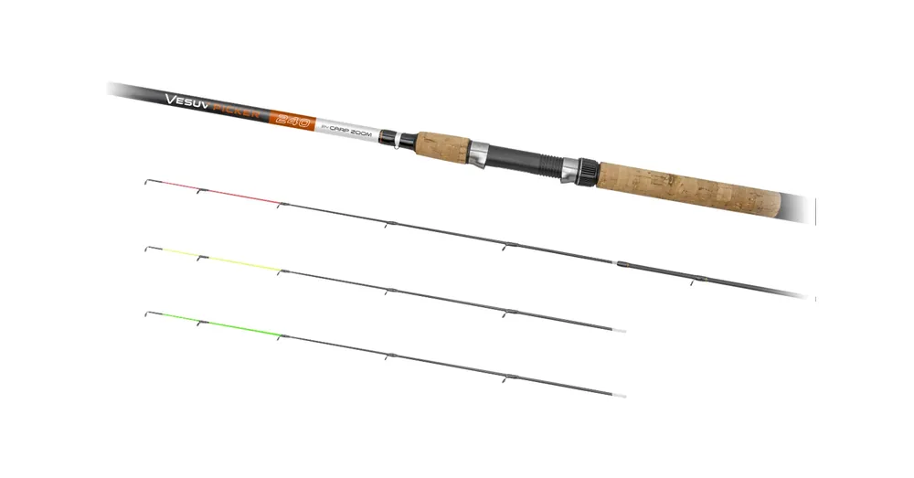 Aanbieding Carp Zoom CZ Vesuv Picker horgászbot, 300 cm, 10-25 g, 2+3 részes