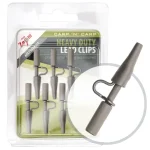 Weekendaanbieding Carp Zoom CZ Extra erős ólomkapocs + gumihüvely, zöld, 6 db