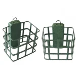 PELLET FEEDER LEMEZ-SZÖGLETES SZINTER-ZÖLD 170G Nieuw