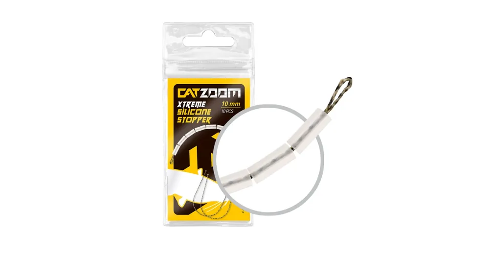 Veilige Betaling Carp Zoom Catzoom Xtreme szilikon stopper, 10 mm, 10 db