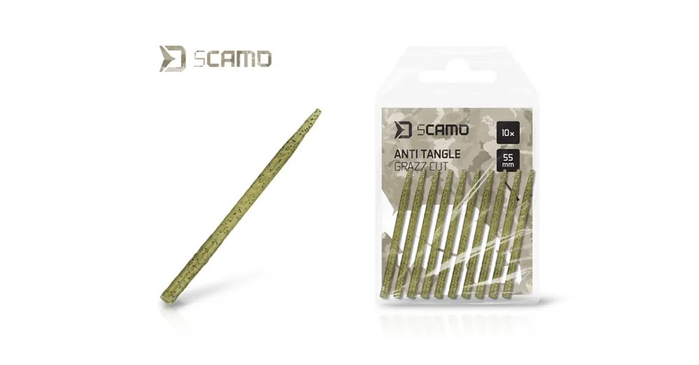 Lage Prijs Delphin sCAMO GRAZZ Cut anti tangle hüvely 10 db - 55mm