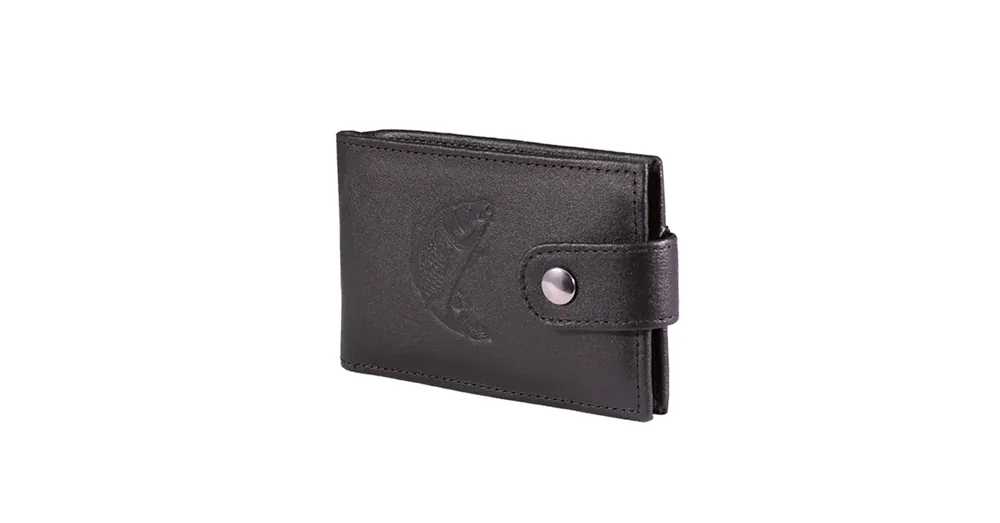 "Elegant Card" kártyatároló Ponty Fekete - gravírozott Must-Have