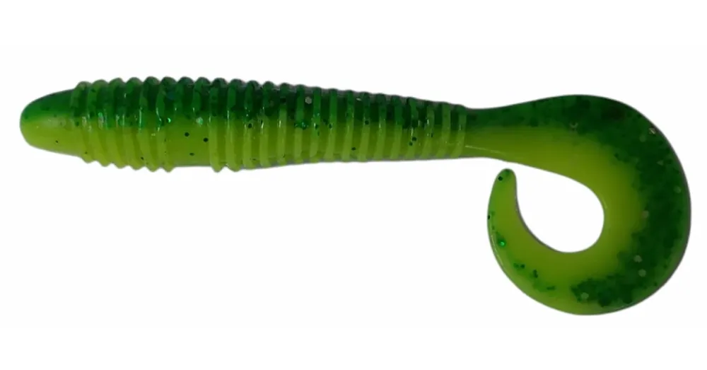 Populair Rapture Swing Gruby 7,5cm lime yellow 10 db plasztik csali