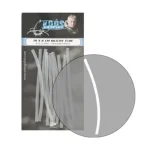Speciale Aanbieding WIZARD CATFISH SZILIKONCSŐ 2,5MM ÁTLÁTSZÓ 10DB/CS.