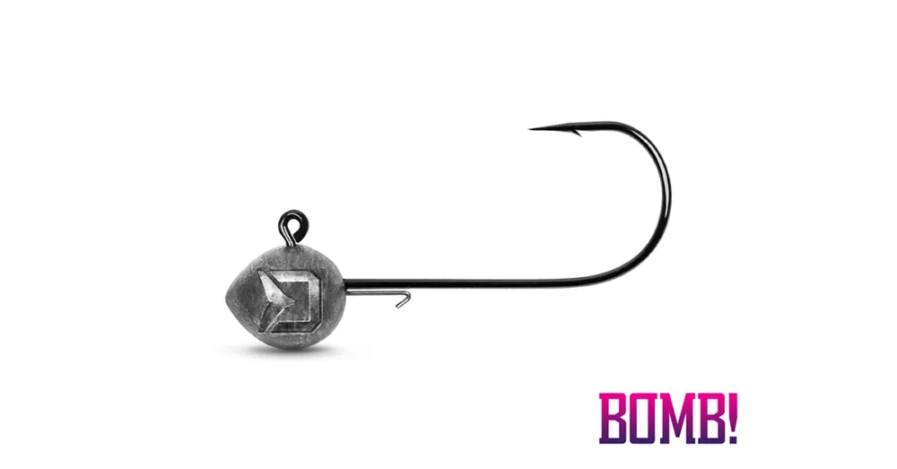 Jig fej tartóval Delphin BOMB! / 5db - 5g-5/0 Koop Vandaag