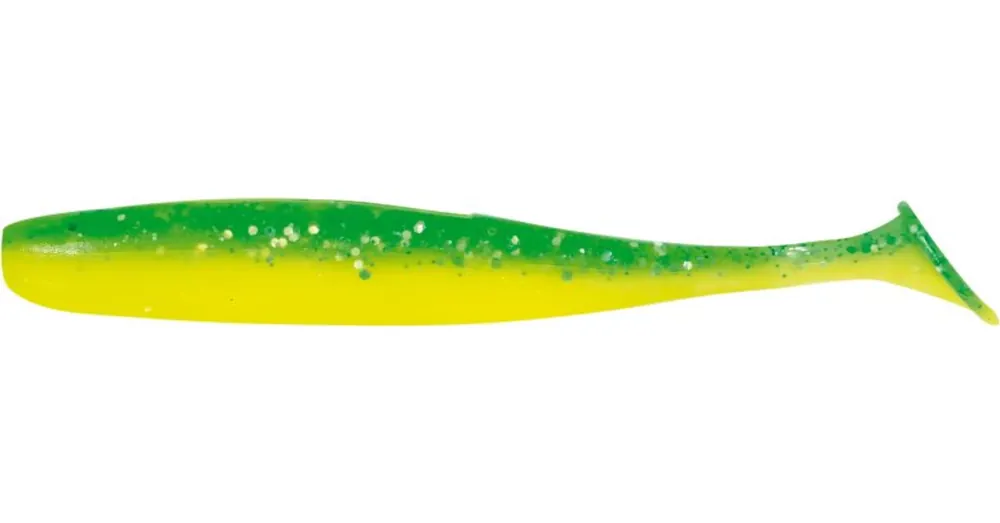 Merkproduct Rapture Xciter Shad 7.5cm lime Yellow 8Db, plasztik csali