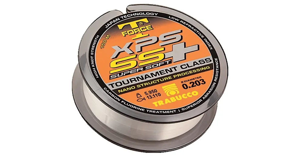 Dagaanbieding Trabucco T-Force Xps Super Soft Plus 150m 0,14mm monofil zsinór