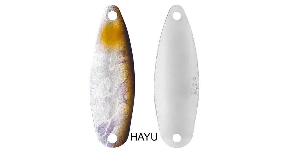 Meest Verkocht Rapture Native Spoon 2,6g/36mm Hayu kanál villantó