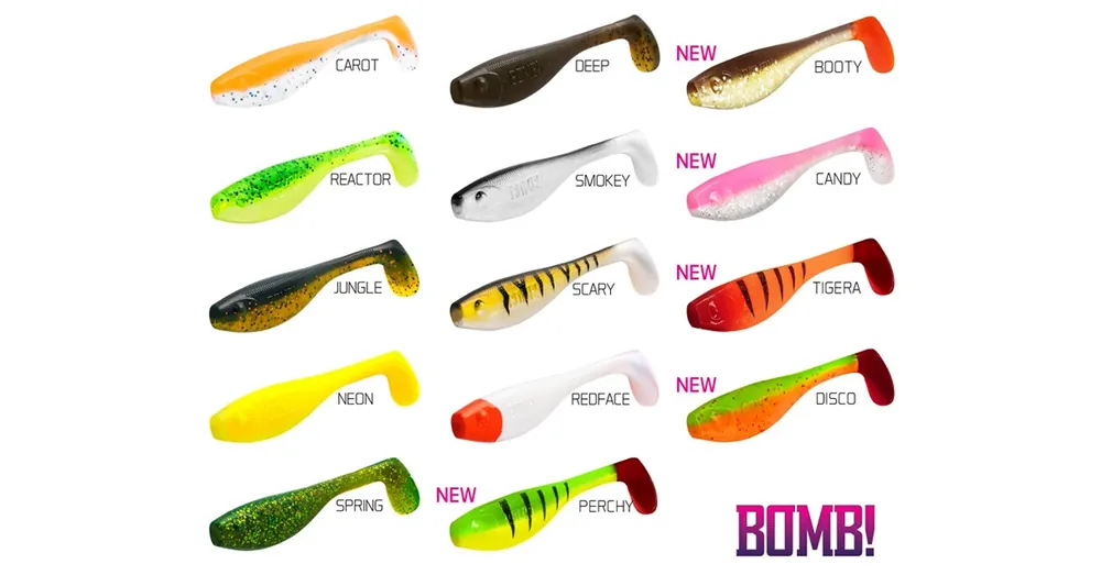 Express Levering BOMB! Gumihal Fatty / 5db - 10cm/CANDY