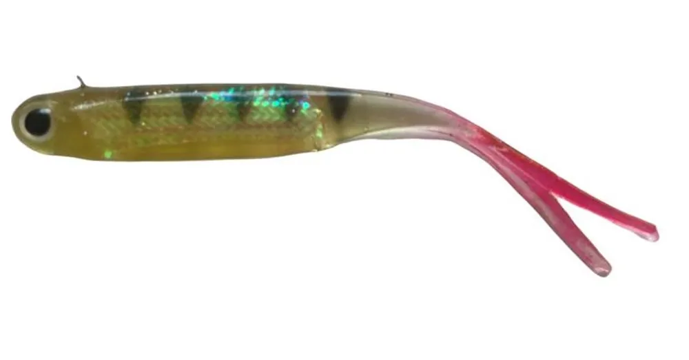 Gratis Retour Rapture Power Minnow Fork Tail 75mm Perch 6 db, plasztik csali