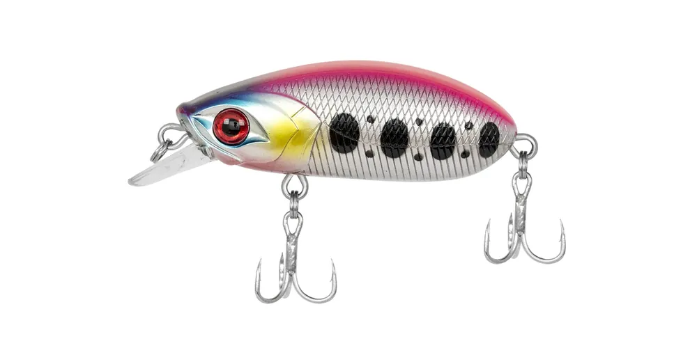 Carp Zoom PZ Beetle wobbler, 5 cm, 7,8 g, rózsaszín, fehér, fekete, úszó Nu Kopen
