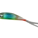 Actieprijs Carp Zoom PZ Offspring Tail Killer gumihal halas aromával, 5 cm, kék, piros, 5 db