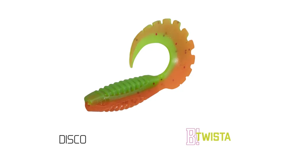 Hoge Kwaliteit Gumihal Delphin TWISTA UVs / 5db - 8cm/DISCO