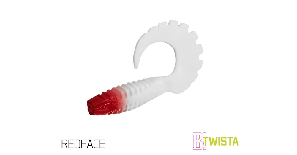Koop Vandaag Gumihal Delphin TWISTA UVs / 5db - 10cm/RedFACE
