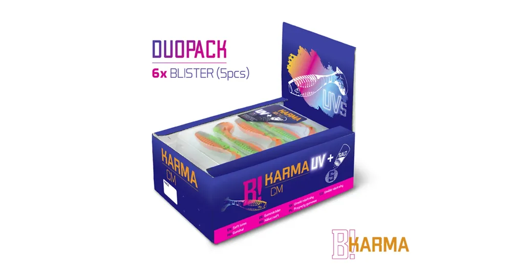 Bestel Nu Gumihal Delphin KARMA UVs / 5db - 8cm/BEST