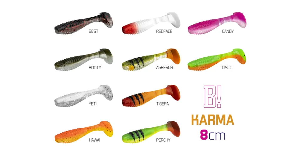 DuoPACK BOX Delphin KARMA UVs / 6x 5db - 8cm/BEST Lage Prijs