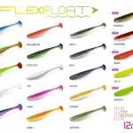 Aanbieding Gumihal Delphin ZANDERA FlexiFLOAT UVs / 5db - 12cm/YELLA