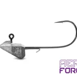 Weekendaanbieding Grub-tartóval ellátott Delphin A-FORCE jigfej / 5 db - 5g-1/0