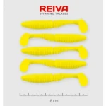 Beperkt Aanbod Reiva Zander Power Shad 8cm 5db/cs /Citromsárga/ (9901-802)