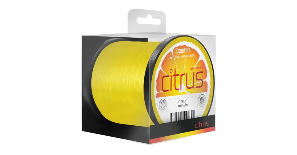 Aanbieding Delphin CITRUS / sárga - 0,30mm 6,8kg 600m