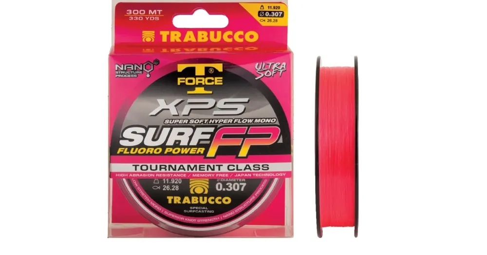 Nu Kopen Trabucco T-Force Xps Surf Fluoro Power 600m 0,30mm monofil zsinór