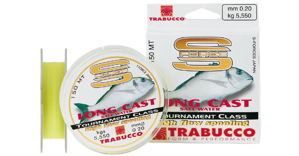 Fabrieksprijs Trabucco S-Force Long Cast 300m 0,20mm monofil zsinór
