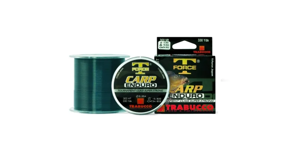Trabucco T-Force Carp Enduro 600m 0,25mm monofil zsinór Finale Uitverkoop