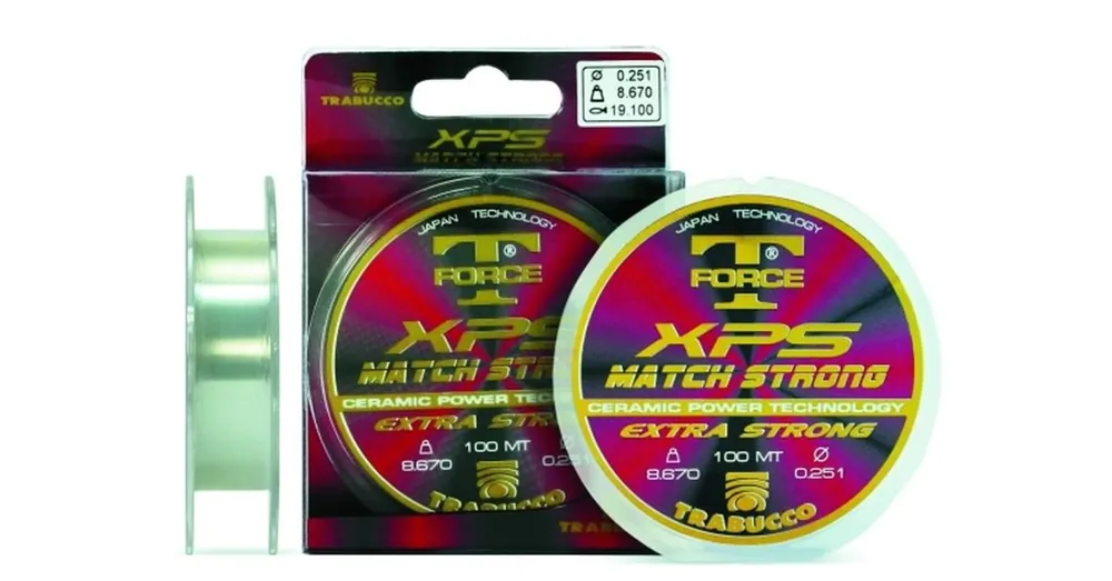 Voordeelprijs Trabucco T-Force Xps Match Strong 100m 0,2 monofil zsinór