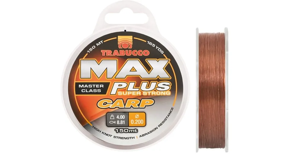 Trabucco Max Plus Line Carp 150m 0,28mm monofil zsinór Veilige Betaling