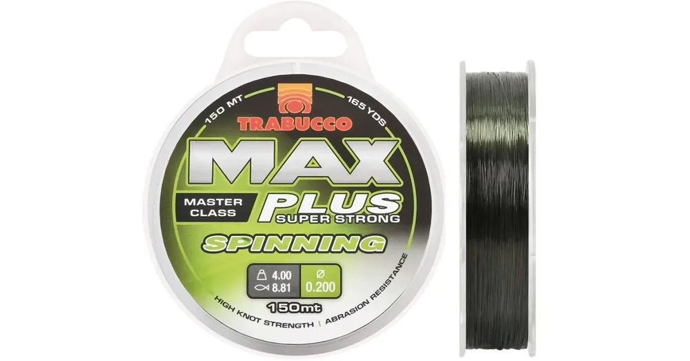 Must-Have Trabucco Max Plus Line Spinning 150m 0,18mm monofil zsinór
