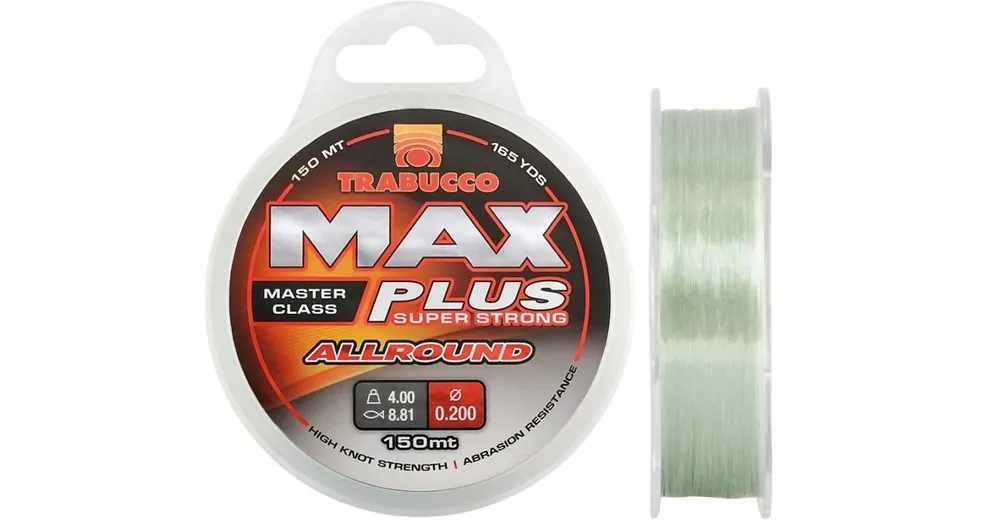 Flitsaanbieding Trabucco Max Plus Line Allround 1000m 0,30mm monofil zsinór
