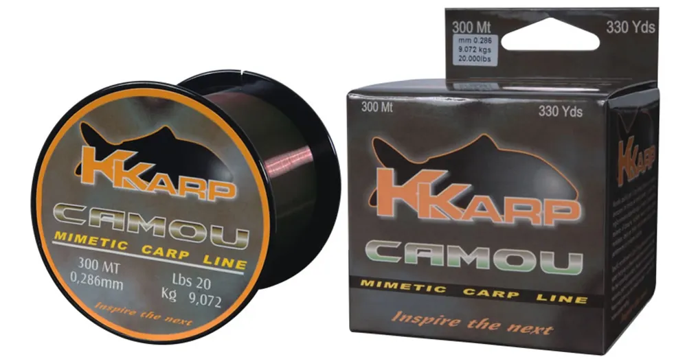 K-Karp Camou 600m 0,37mm monofil zsinór Exclusieve Aanbieding