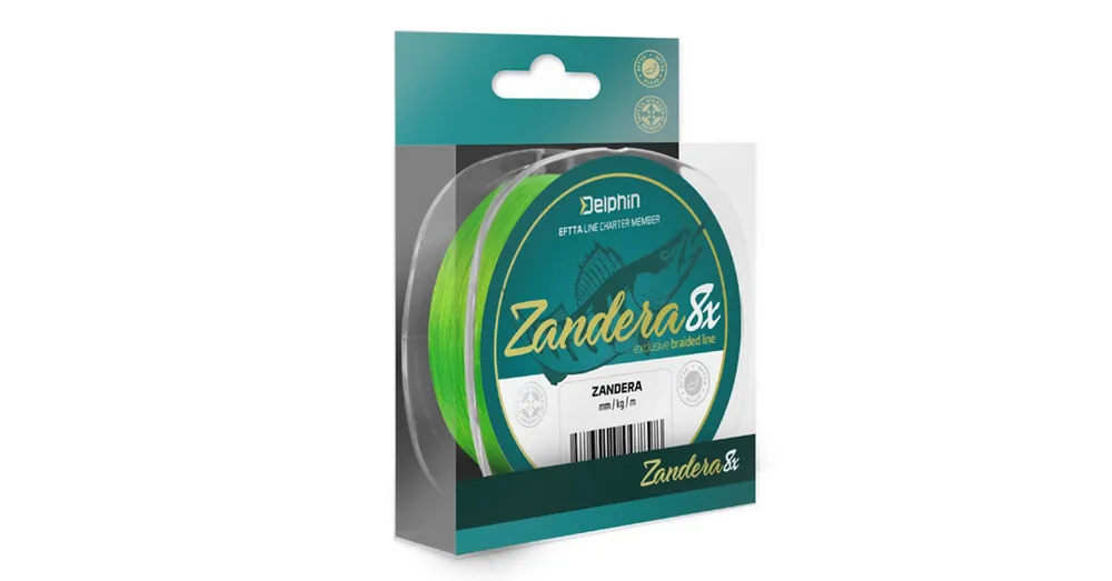 Delphin ZANDERA 8 / fluo zöld - 0,12mm 8,5kg 150m Nu Kopen