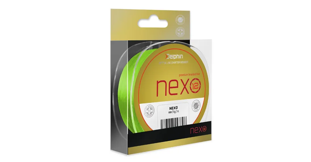 Koop Online Delphin NEXO 12 / fluo zöld - 0,18mm 13,0kg 300m