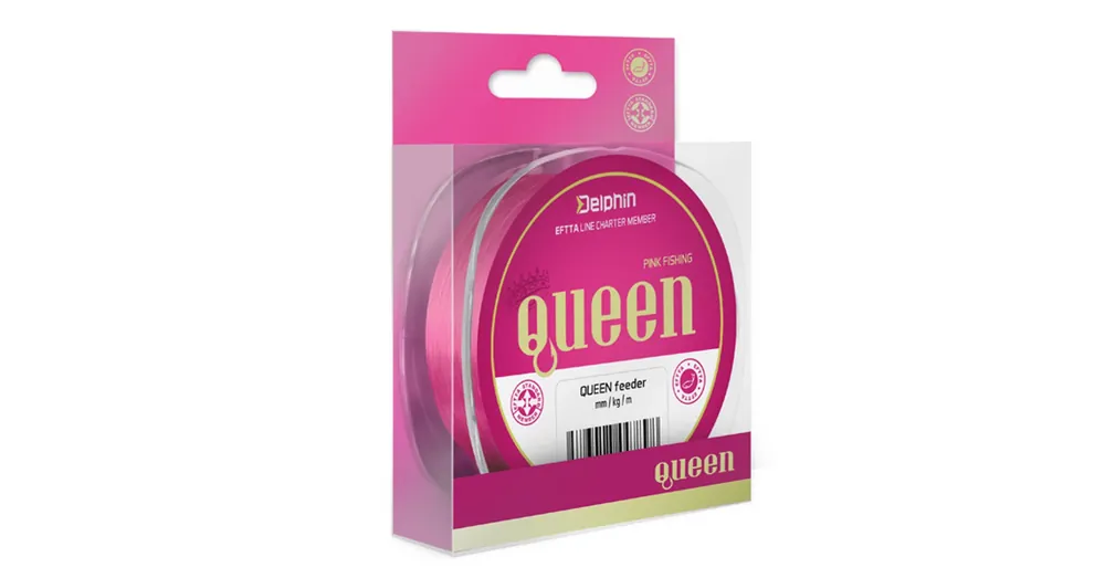 Delphin QUEEN Feeder / rózsaszín - 0,18mm 2,7kg 300m Korting