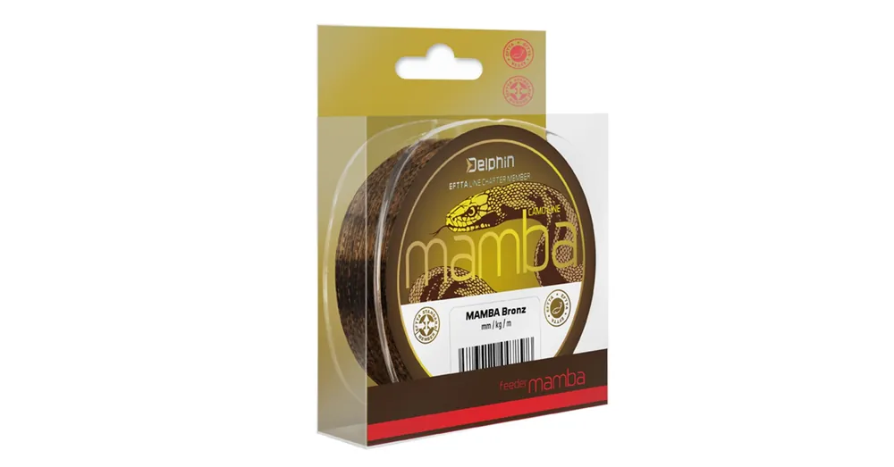 Koop Online Delphin MAMBA Feeder / Bronz - 0,16mm 2,5kg 300m