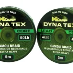 Aanbieding K-Karp Lead Core 5 m 45 lb camo fonott előkezsinór