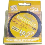 Hete Deal Eurocarp Challenge Braided 10 m 0,14mm 10,3kg fonott előkezsinór