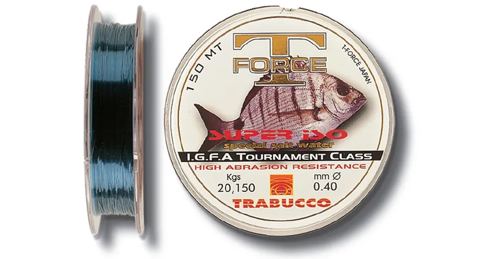 Snelle Levering Trabucco T-Force Superiso 300m 0,80mm monofil zsinór