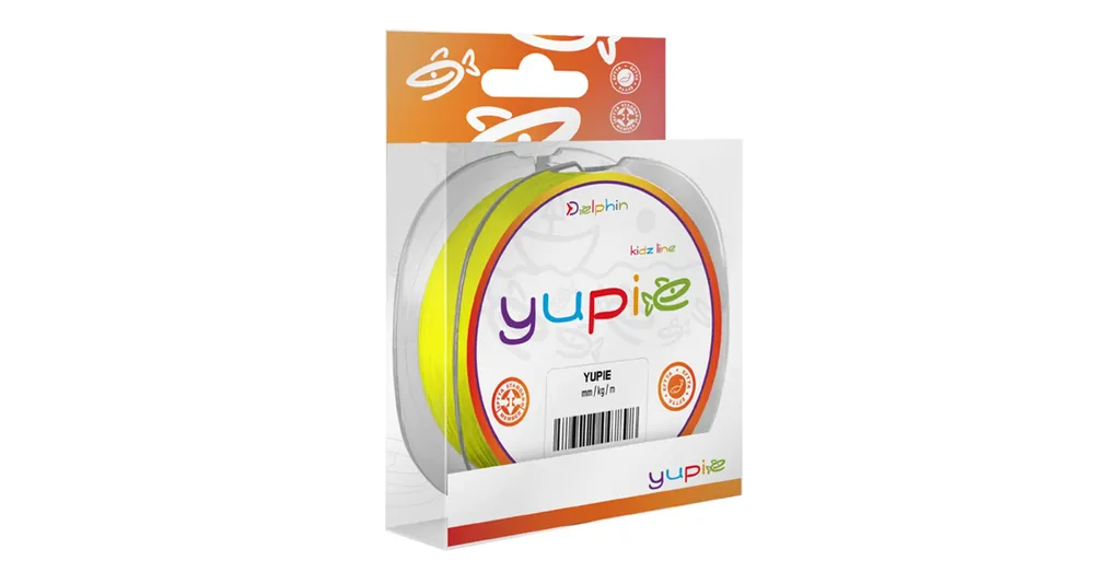 Beste Prijs Delphin YUPIE / fluo sárga - 0,25mm 5,5kg 300m