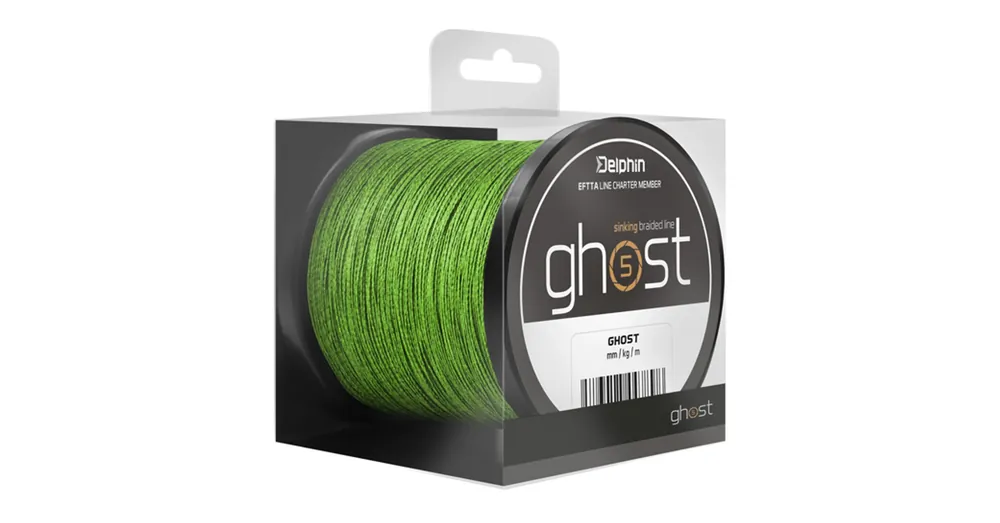 Lage Prijs Delphin GHOST 4+1/ zöld - 0,16mm 8,2kg 200m