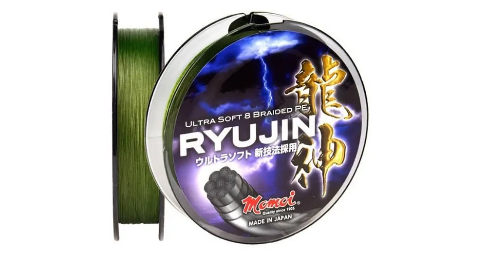 Op = Op Momoi Ryujin PE 8 Braid 130 m 0,16 mm moha zöld fonott zsinór