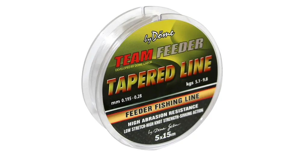 By Döme TF Tapered Leader 15m x5 0.165-0.22 Dagaanbieding