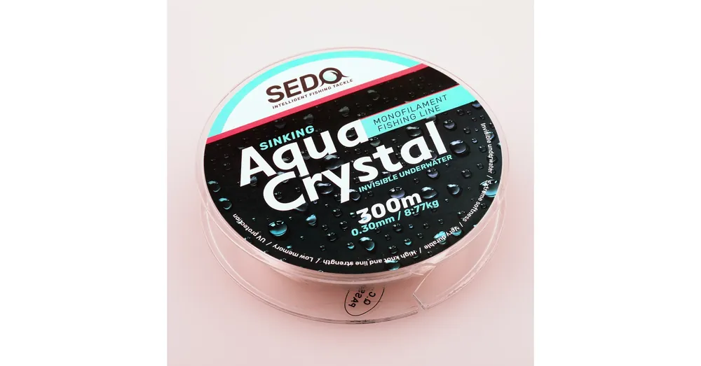 Beste Prijs SEDO Aqua Crystal 300 Méter Monofil Horgász zsinór - 0.20mm 3.91kg