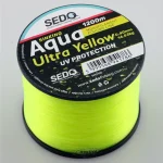 Weekendaanbieding SEDO Aqua Ultra Yellow 1200 Méter Monofil Horgász zsinór - 0.28mm 7.62kg